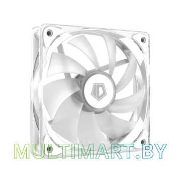 Вентилятор для корпуса ID-Cooling Crystal 120 White ARGB картинка 4